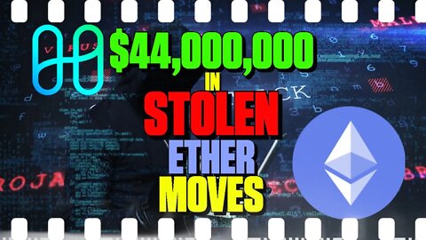 $44,000,000 In Stolen Ether Moves - 143