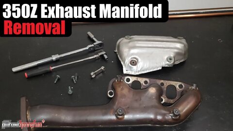 Nissan 350Z / Infiniti G35 Exhaust Manifold / Header REMOVAL | AnthonyJ350