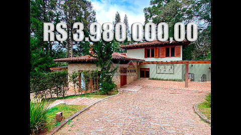 Magnificent luxury house for sale in gated community | Magnífica casa à venda em Campos do Jordão - Ref. 98