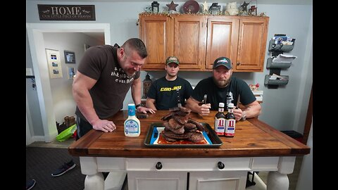 Eating 10LBS Of Cooked Steak!!! December 31, 2019