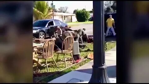 Man arrested for crossing a line on the sidewalk