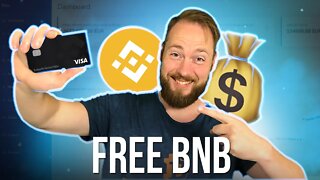 How to Get FREE BNB Coin with the FREE Binance VISA Card💳 [Up to 8% BNB Cashback]