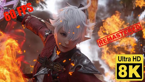 FINAL FANTASY XIV: ENDWALKER Full Trailer 8K 60 FPS (Remastered with Neural Network AI)