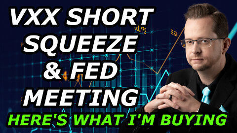 VXX Short Squeeze & Fed March Meeting - Here's What I'm Buying - Wednesday, March 16, 2022