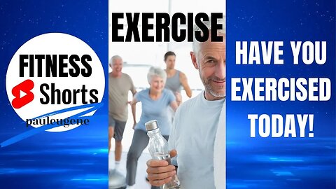 Have you exercised today. #pauleugene #fitness #exercise #healthylifestyle