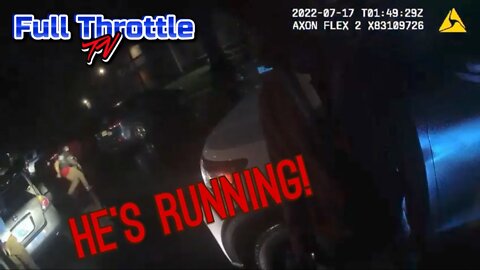 Sheriffs Foot Pursue A Teen Running From A Police Stop!