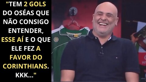 MARCOS FALANDO DO GOL ESPÍRITA DO OSÉAS| RESENHA ESPN MARCOS OSÉAS E JÚNIOR