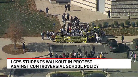 Loudoun County Students Walkout In Protest Of Woke Gender Neutral Bathrooms And Locker Rooms