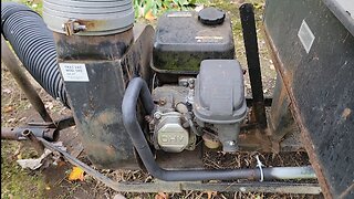 DIY Exhaust Harbor Freight 212 Predator Engine on Trac Vac