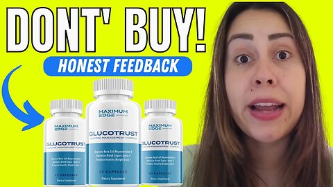 GlucoTrust Supplement Review | Watch This Before Buying | GlucoTrust Made in USA