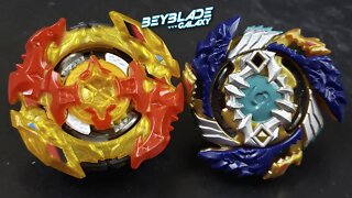 TURBO SPRYZEN .0W.Zt-S vs GEIST FAFNIR .8'.Ab-S - Beyblade Burst ベイブレードバースト