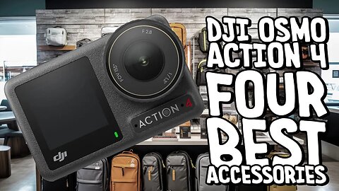 DJI OSMO Action 4 Four Great Accessories To Make It Even Better