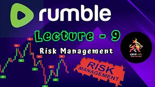Lecture 9 Risk Management || crypinfo ||