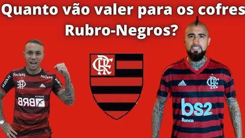 Quanto Vidal e Cebolinha irão valer para os cofres Rubro-Negros.