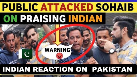 INDIAN REACTION ON PAKISTANI ATT@CKED SOHAIB CHAUDHARY ON PRAISING INDIA