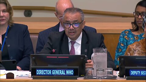 High-level meeting on pandemic prevention, preparedness and response - General Assembly (20/9/2023)