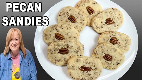 PECAN SANDIES COOKIE RECIPE, Bake with Me A Great Christmas Time Buttery Shortbread Cookie Recipe