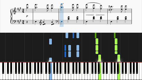 F. Schubert - 12 Grazer Waltzer, D. 924, Op. 91, No. 5 (Piano Tutorial)