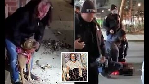 GRAPHIC_ Grisly aftermath of machete attack on woman in Brooklyn