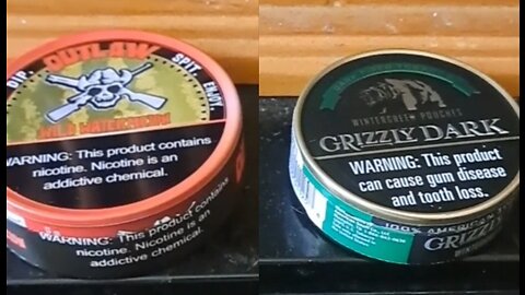 Crazy Dip Combinations (Grizzly Dark Wintergreen Pouches and Outlaw Wild Watermelon)