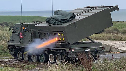 For the first time in 15 years, the British Army's Multiple Launch Rocket System is back in ACTION