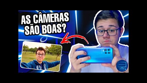 AS CÂMERAS TRASEIRAS E AS SELFIES DO MOTO G100 SÃO BOAS? 📷 - Teste de Câmeras