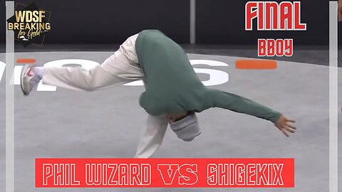 BBOY PHIL WIZARD VS BBOY SHIGEKIX | FINAL | 1 VS 1 | WDSF MONTPELLIER FRANCE 2023