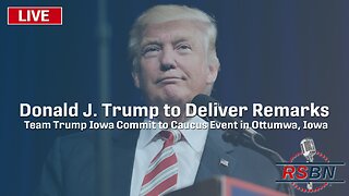 Donald Trump to Deliver Remarks at Team Trump Iowa Commit to Caucus Event in Ottumwa, IA - 10/1/23