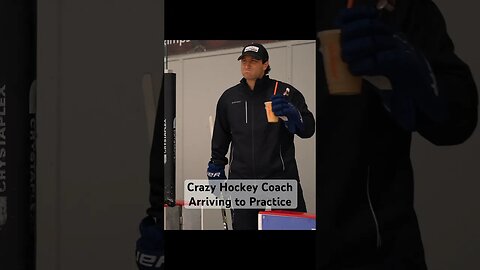 When Your Crazy Hockey Coach Shows Up To Practice Every Day