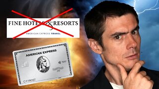 Did Amex Just RUIN the Fine Hotels & Resorts Collection?...
