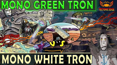 Mono Green Tron VS Mono White Tron｜It's Always the Powerplant! ｜Magic The Gathering Online Modern League Match