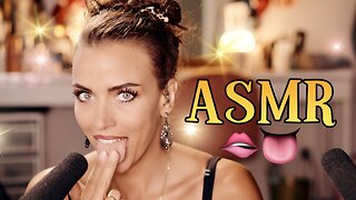 ASMR Gina Carla 👅👅 Crispy Clear Mouth Sounds! New Mics!