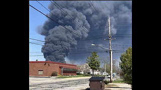 Richmond Indiana - Massive Industrial Fire at Plastic Recycling Plant