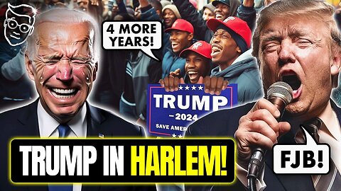 Trump STUNS World: Throws Surprise Campaign RALLY in Streets of HARLEM! Crowd ROARS NY Goes INSANE