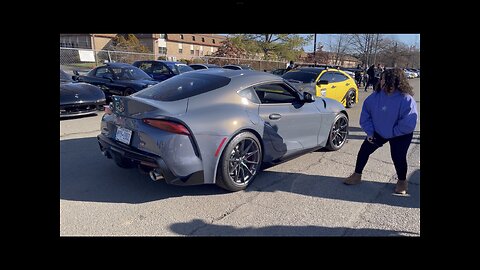 NEW MANUAL GR SUPRA… LAMBO CAUSES A SCENE !!!!!!