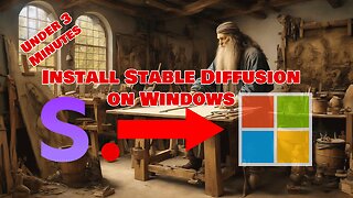 Under 3 Minutes Quick & Easy: Installing Stable Diffusion on Windows