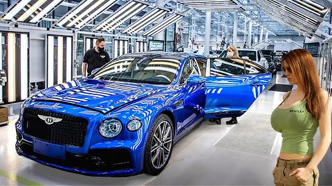 BENTLEY Factory 🚘2023: Production & Manufacturing – Building Luxury Hand-Built [Assembly process]