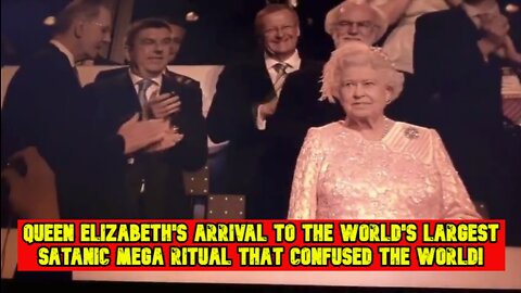 Queen Elizabeth's Arrival to the World's Largest Satanic Mega Ritual That Confused the World!