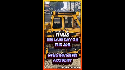 It was his last day on the job, construction accident | Funny #GTA clips Ep 570 #game #gtaonline