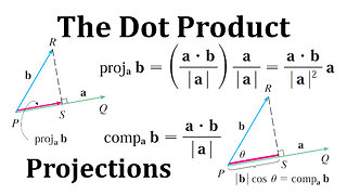 The Dot Product: Vector and Scalar Projections