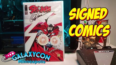 Signed Comics from Minneapolis Galaxy Con 2019
