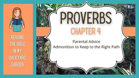 Proverbs Chapter 4 | NRSV Bible