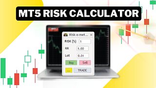 Free MT5 Risk Calculator for Stoploss, Takeprofit & Lot Sizer