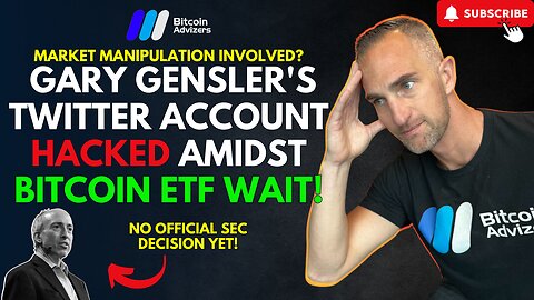 Gary Gensler's Twitter BREACHED During Crucial Bitcoin ETF Decision! Market Chaos Unleashed Update!