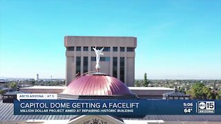 Capitol dome getting a facelift