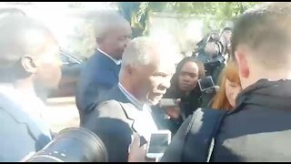 Mbeki says Mandela's legacy poses a challenge to all South Africans (zV8)