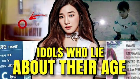 Kpop celebrities who may have lied about their age