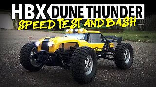 HBX Thunder First Bash and Speed Test