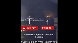 Israel Releases Proof Terrorist Missile Hit Hospital in Gaza