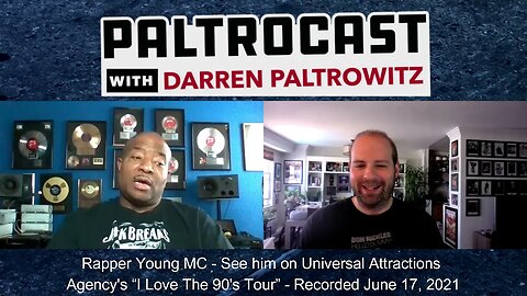 Young MC interview with Darren Paltrowitz